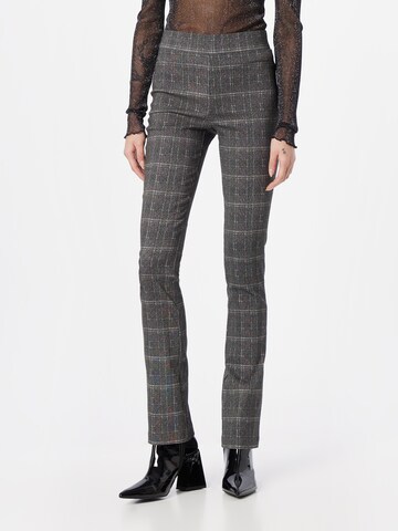 Dorothy Perkins Bootcut Broek in Grijs: voorkant