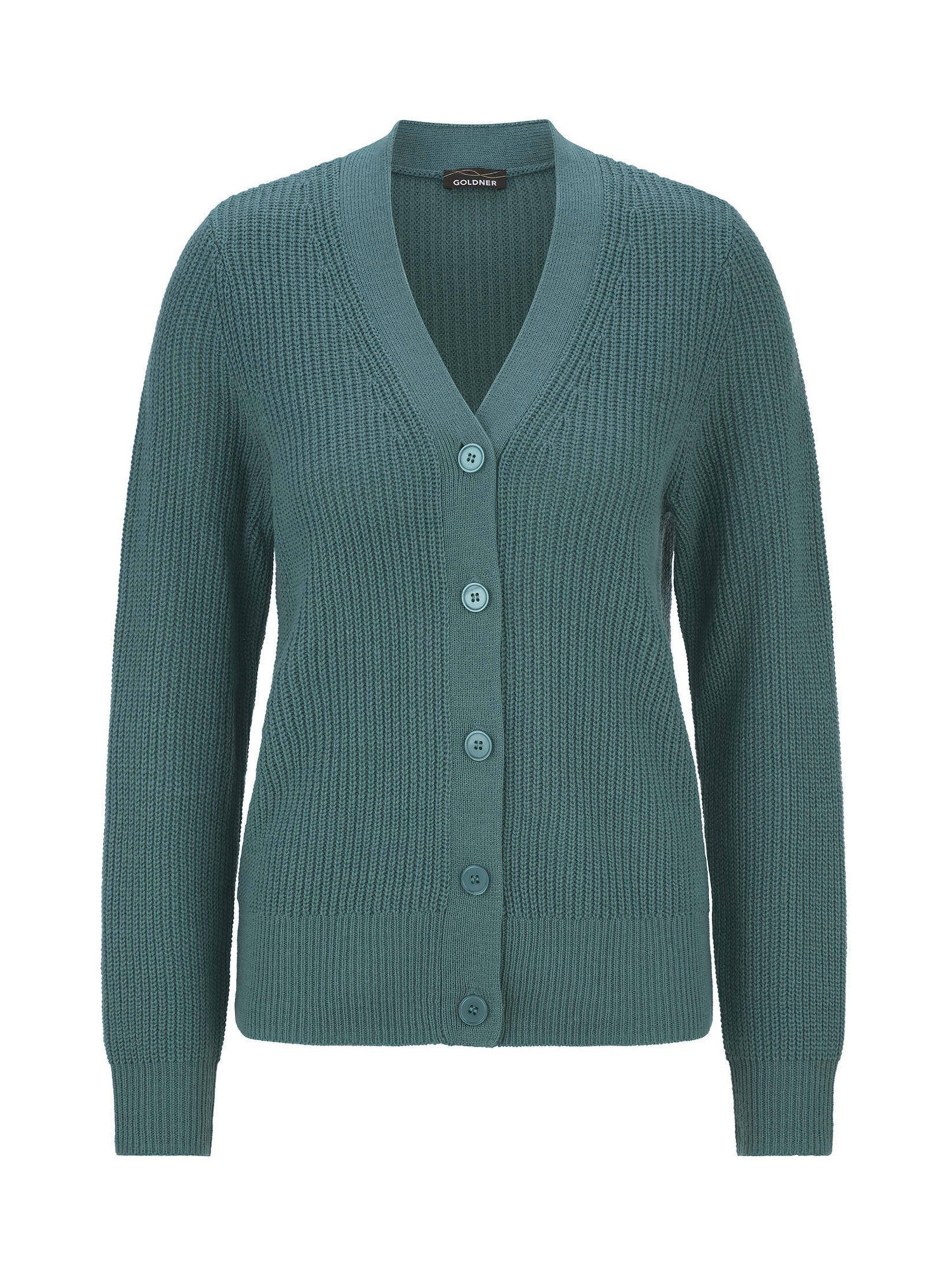 Goldner Knit cardigan in M in Green, Item view