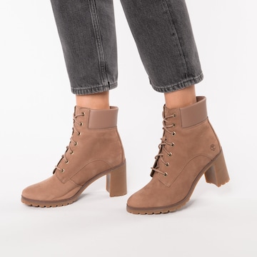 TIMBERLAND Lace-Up Ankle Boots 'Allington' in Brown