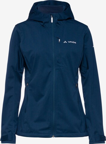 VAUDE Outdoor Jacket in Blue: front