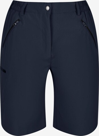 REGATTA Regular Outdoor Pants 'Xert It' in Blue: front