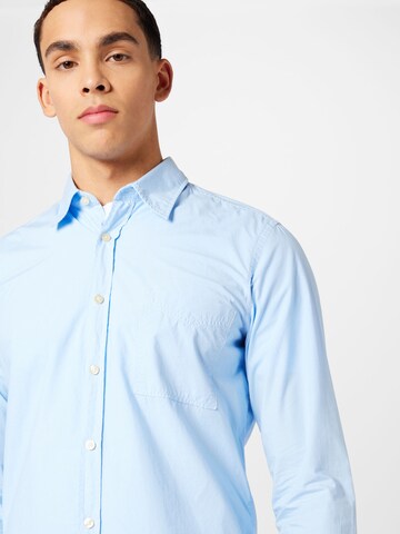 BOSS Regular fit Button Up Shirt 'Relegant 6' in Blue