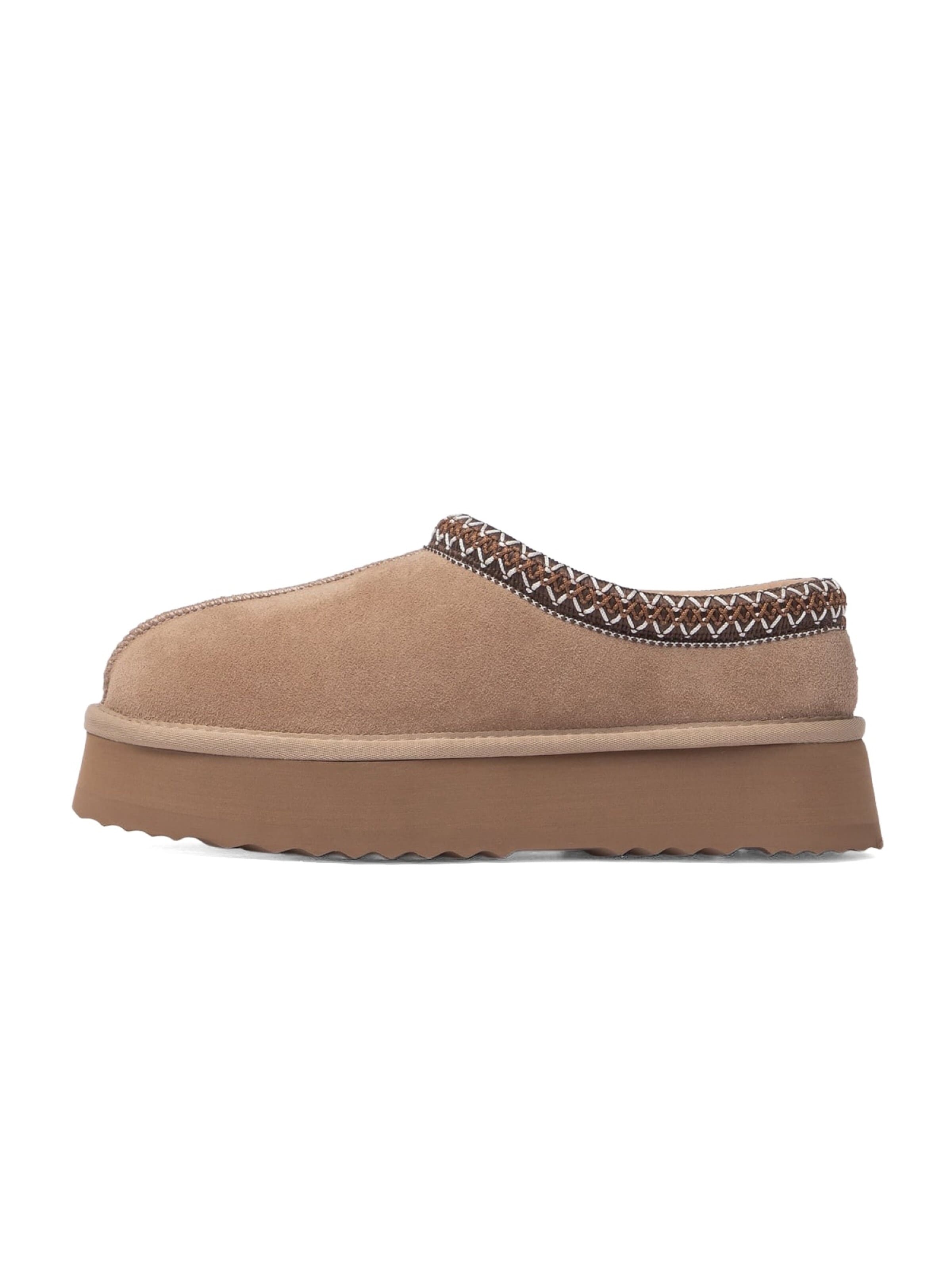 L'Arte Milano Ankle Boots‌‌‌ in Beige: Vorderseite