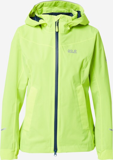 Geacă outdoor JACK WOLFSKIN pe verde neon, Vizualizare produs