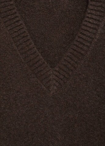MANGO Sweater in Brown