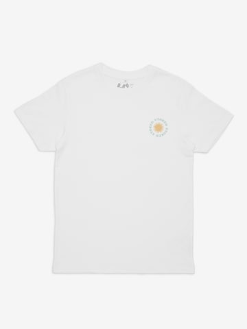 ABOUT YOU DROP Shirt 'Stoked' in White: front