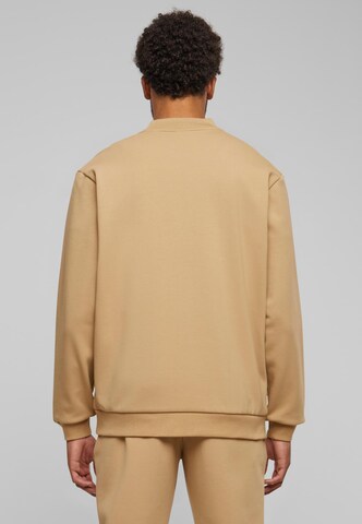 Urban Classics - Sudadera con cremallera en beige
