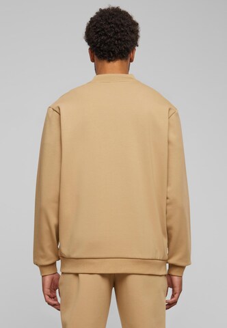 Urban Classics Sweat jacket in Beige