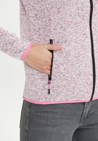Whistler Athletic Fleece Jacket 'Maleo' in Pink