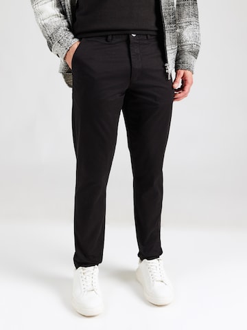 SELECTED HOMME Слим фит Панталон Chino 'SLHZ175-DANIEL' в черно: отпред