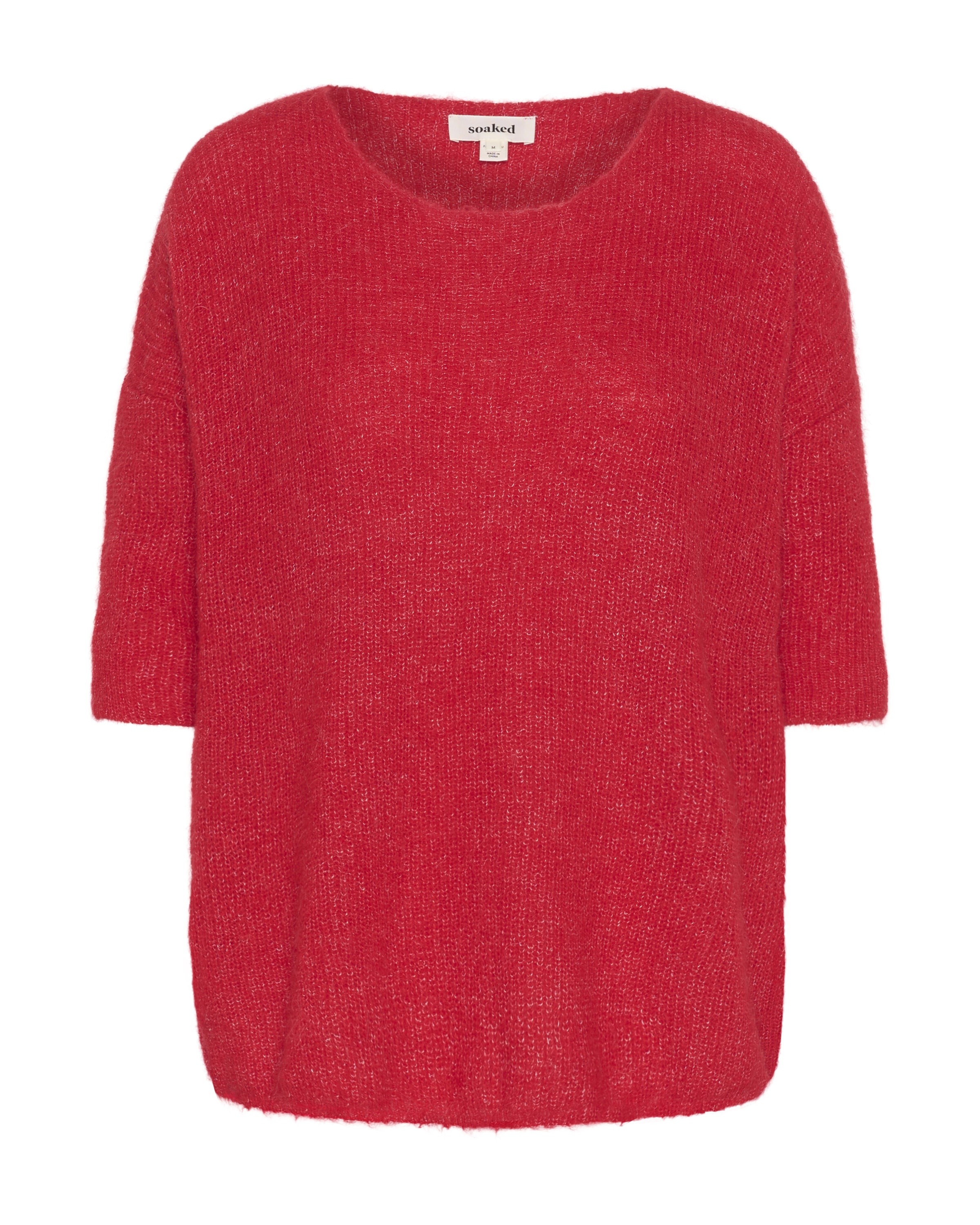 SOAKED IN LUXURY Sweater Tuesday in Cranberry ABOUT YOU