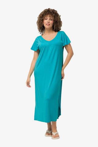 Ulla Popken Dress in Blue: front