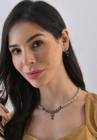 SOHI Jewelry Set 'Itzayana' in Silver: front