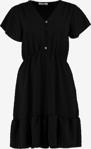 Hailys Платье-рубашка 'Li44san' в Черный: спереди