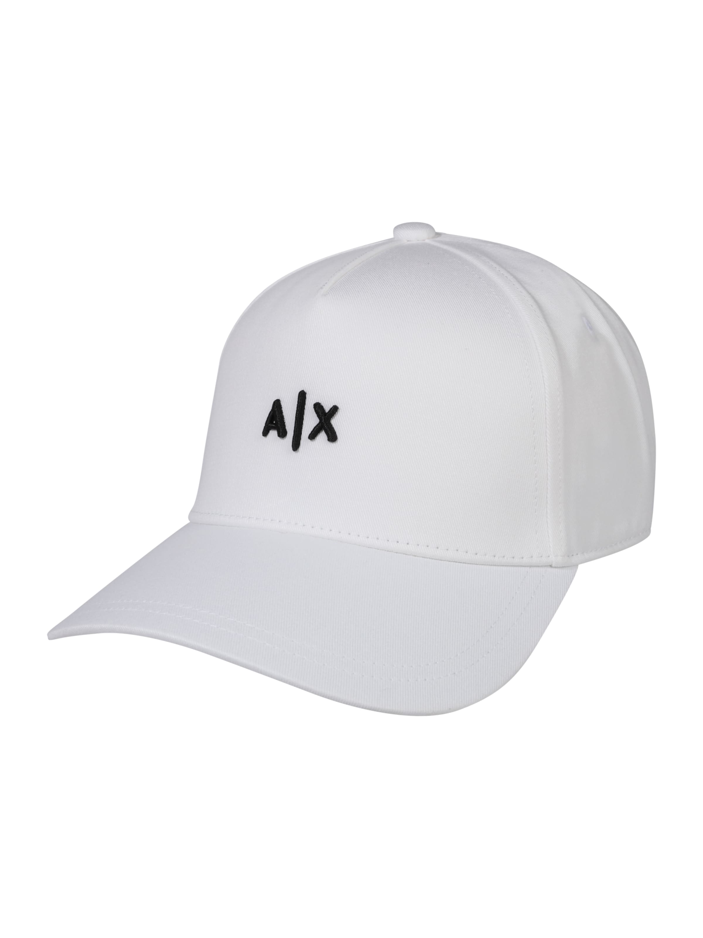 Casquette ARMANI EXCHANGE en blanc : devant