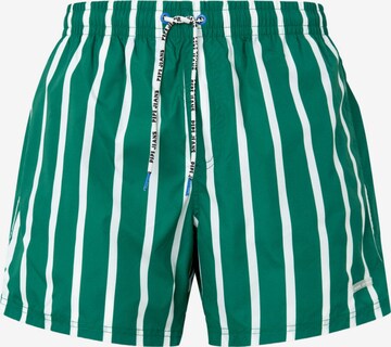 Pepe Jeans Swim Trunks in Green: front