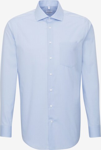 Chemise business SEIDENSTICKER en bleu : devant