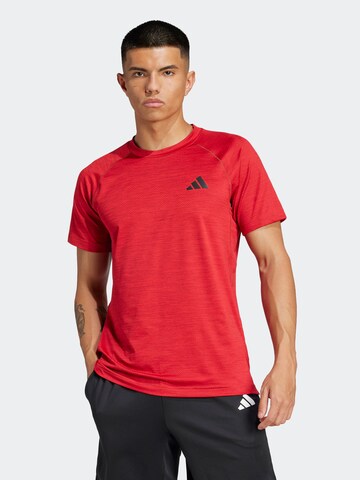 ADIDAS PERFORMANCE Funktionsshirt 'Gym+' in Rot: Vorderseite