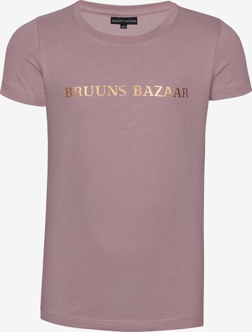 Tricou 'Marie Louise' de la Bruuns Bazaar Kids pe roz: față