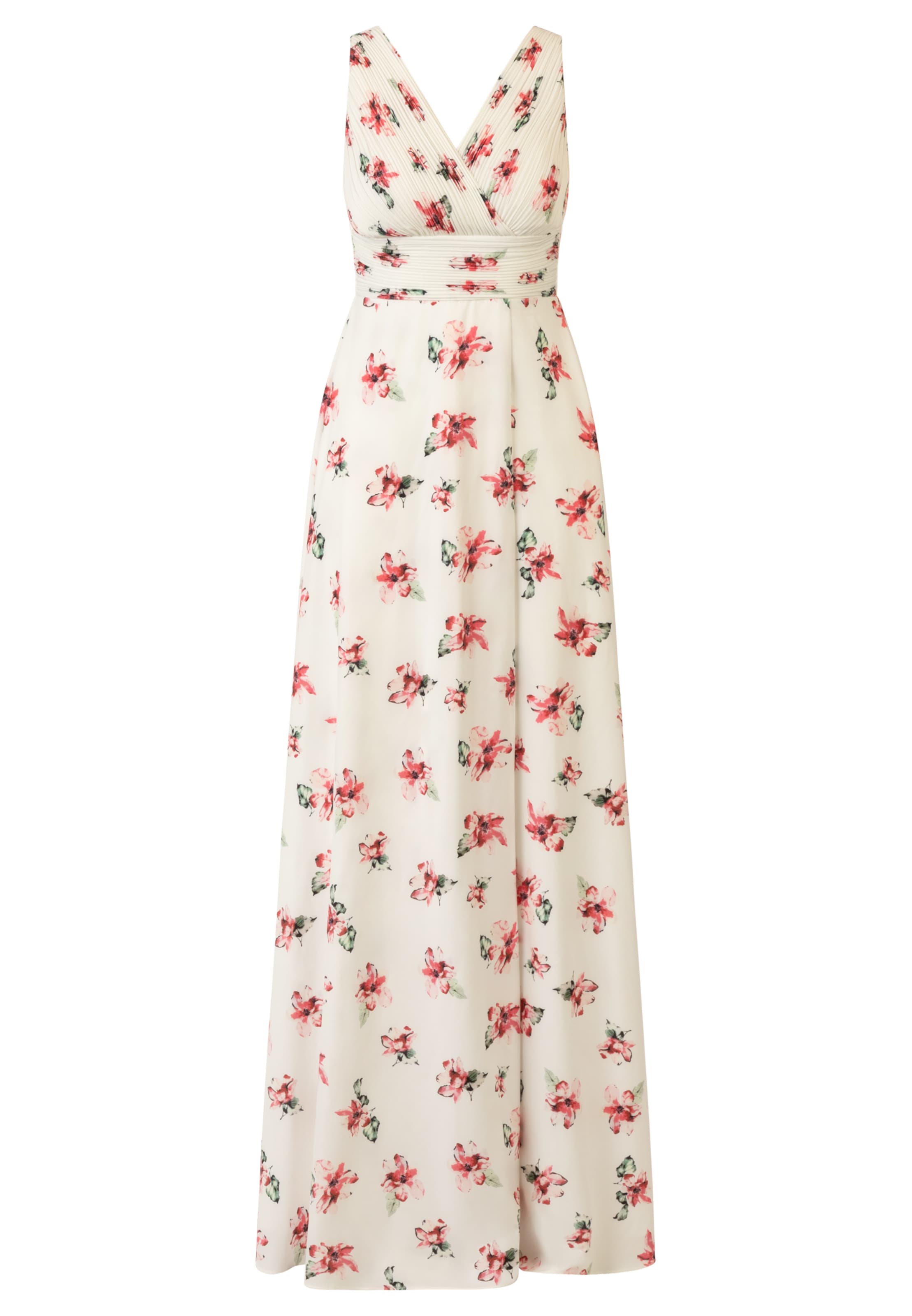 Kraimod - Vestido de noche en rojo: frente