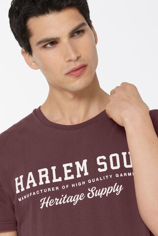 Harlem Soul T-Shirt 'MEL-BOURNE' in Rot