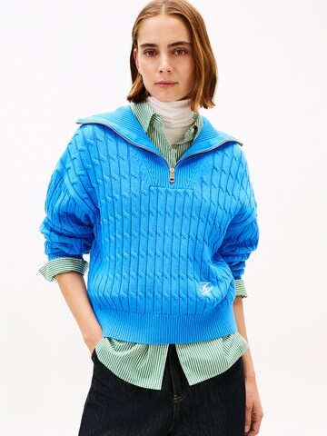 TOMMY HILFIGER Sweater in Blue: front
