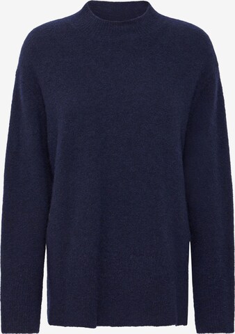 Pull-over 'Astra' PULZ Jeans en bleu : devant