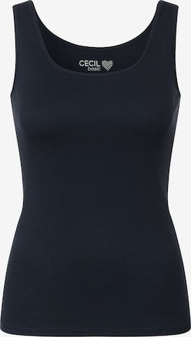 CECIL Top 'Linda' in Blauw: voorkant