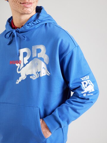 HUGO Μπλούζα φούτερ σε μπλε