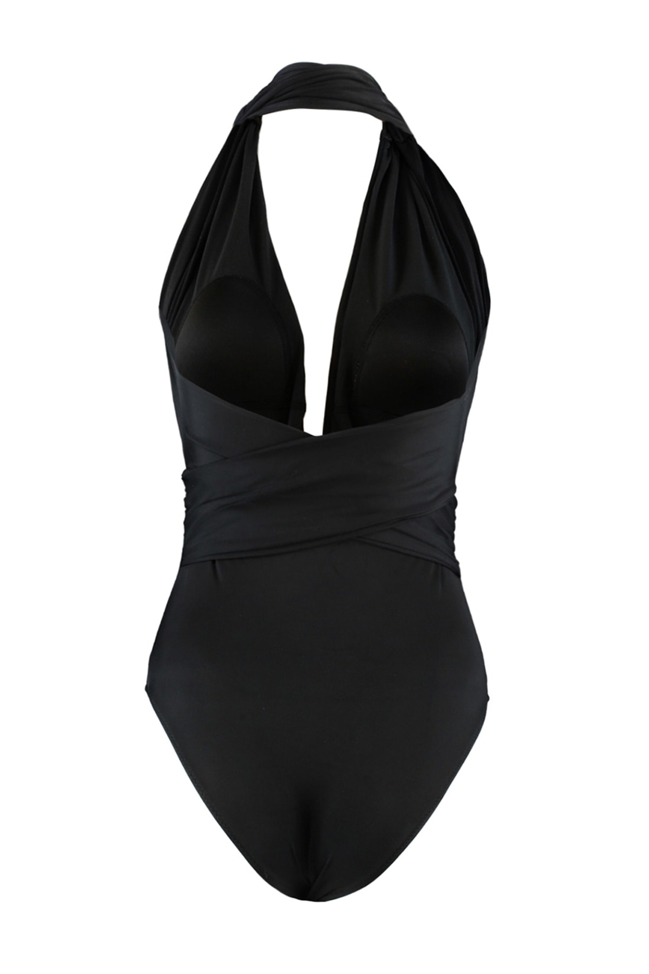Trendyol High neck Swimsuit in Black