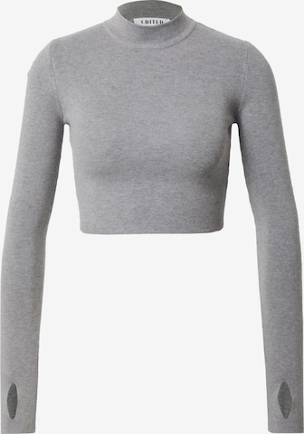 Pullover di EDITED in grigio: frontale