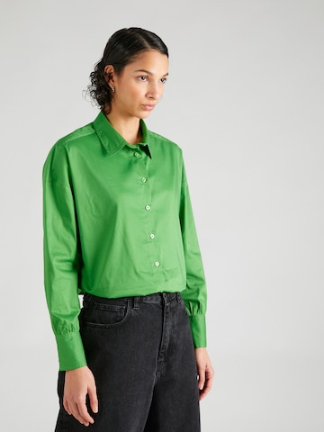 Camicia da donna di Fransa in verde: frontale