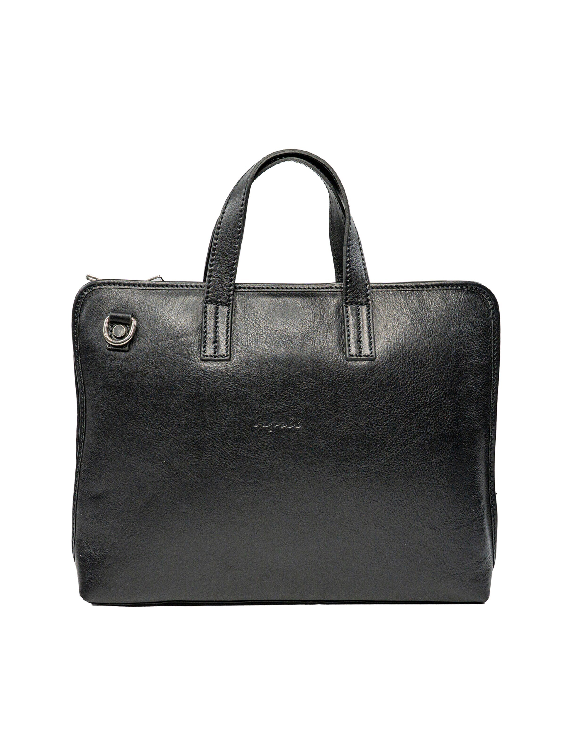 bupell Laptop Bag 'Pietro' in Black: front
