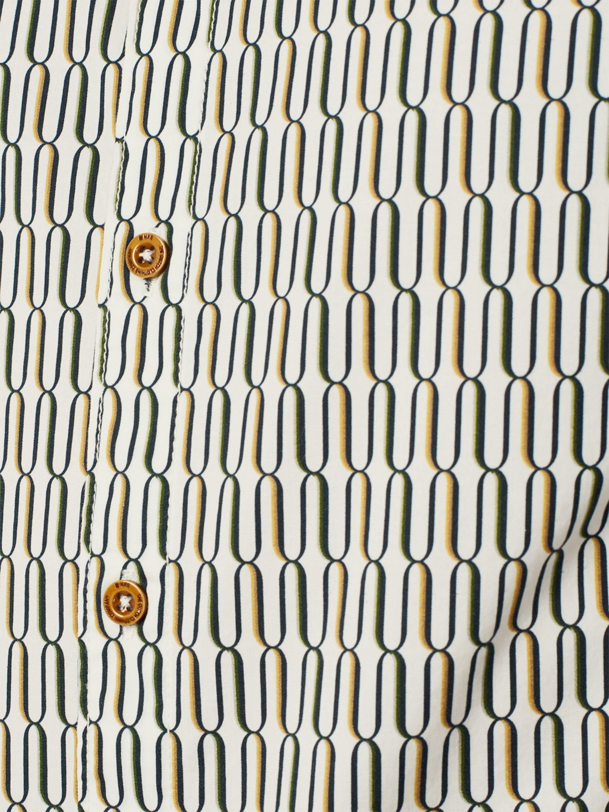 No Excess Regular Fit Hemd in Beige