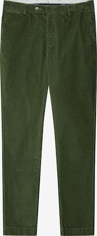 Pantalon chino 'Kensington' Hackett London en vert : devant