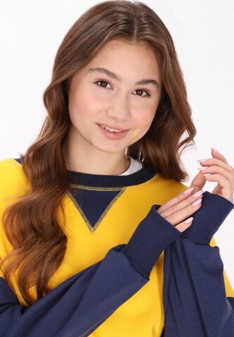 MYMO - Sweatshirt em amarelo