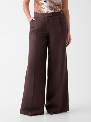 MARCIANO LOS ANGELES Loose fit Pants in Brown: front