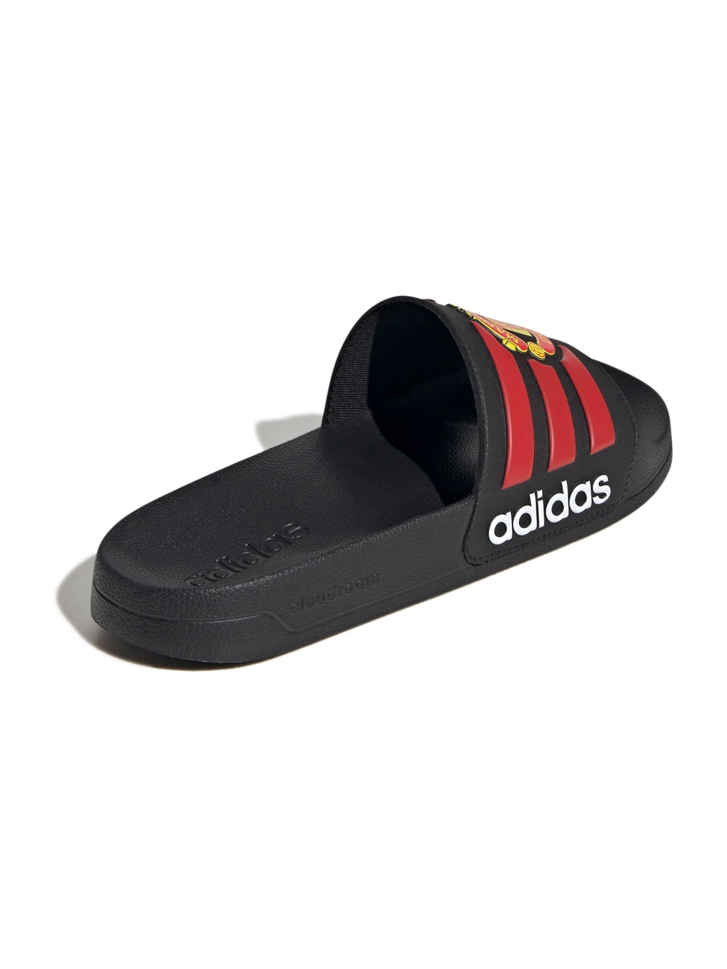 juoda ADIDAS SPORTSWEAR Šlepetės 'Adilette'