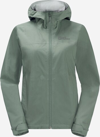 JACK WOLFSKIN Outdoorjas 'Elsberg' in Groen: voorkant