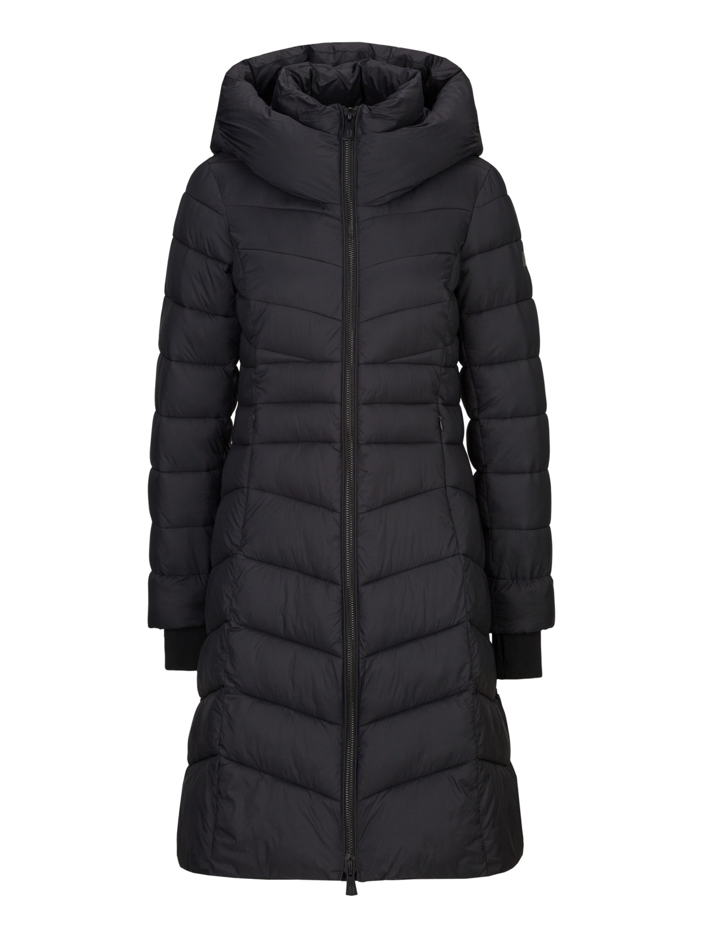 Manteau mi-saison 'Lea' Dine'n'Dance en noir : devant