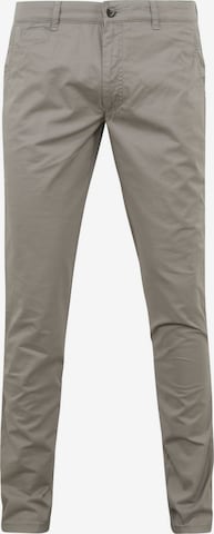 Coupe slim Pantalon chino 'Plato' Suitable en gris : devant