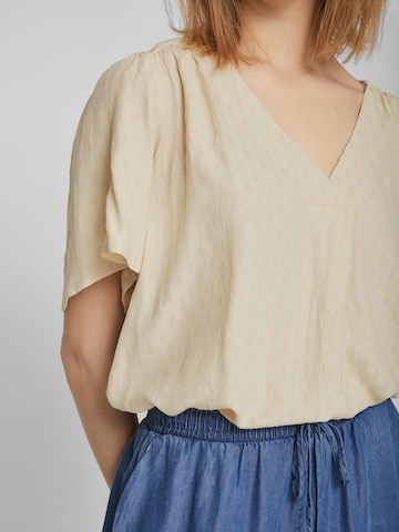 VILA - Blusa 'Arina' en beige