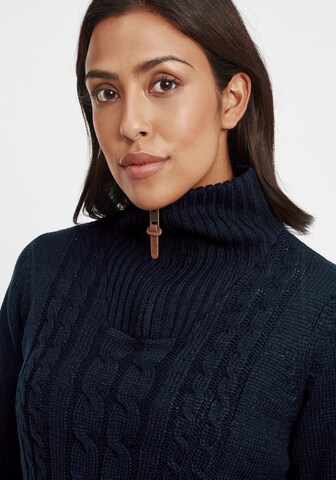 Oxmo Pullover 'Carry' in Blau