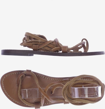 MANGO Sandals & High-Heeled Sandals in 36 in Brown: front