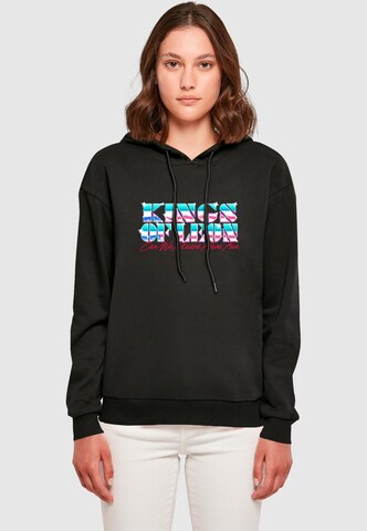Merchcode Sweatshirt 'KOL - Chrome' in Schwarz: Vorderseite