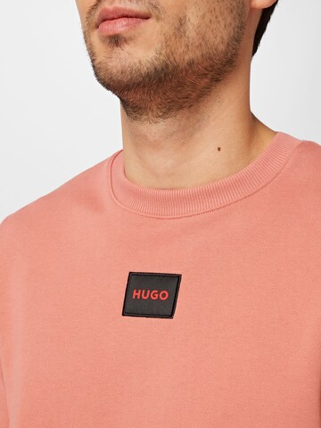 HUGO Sweatshirt 'Diragol' in Pink