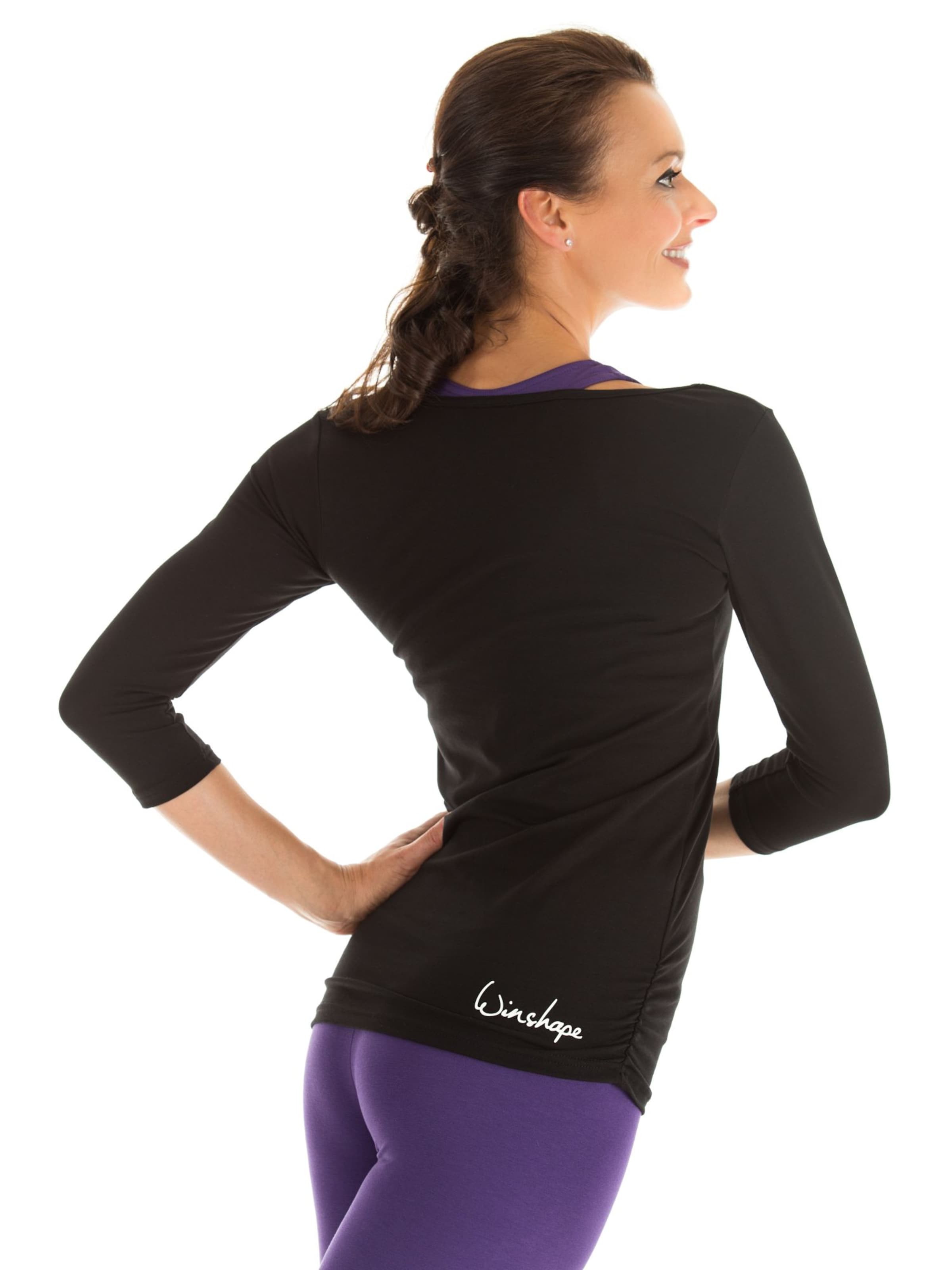 Winshape Функционална тениска 'WS4' в черно