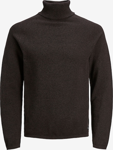 JACK & JONES Sweater 'Hill' in Brown: front