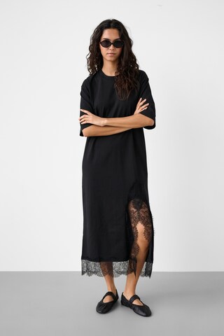 SOAKED IN LUXURY - Vestido 'SLJina' em preto: frente