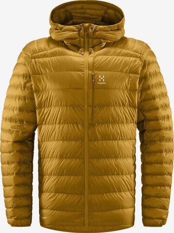 Haglöfs Outdoor jacket 'Roc Down' in Yellow: front